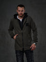 CL305 Herren SweatjackemMit Layeroptik