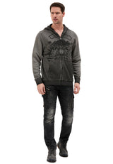 CL602 HOODIE SWEATJACKET
