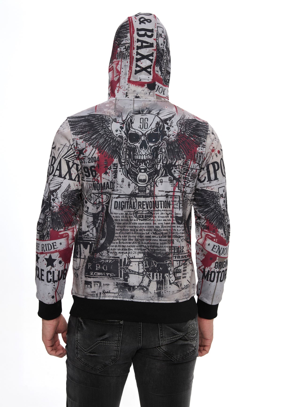 CL614 MEN'S HOODED SWEATSHIRT
