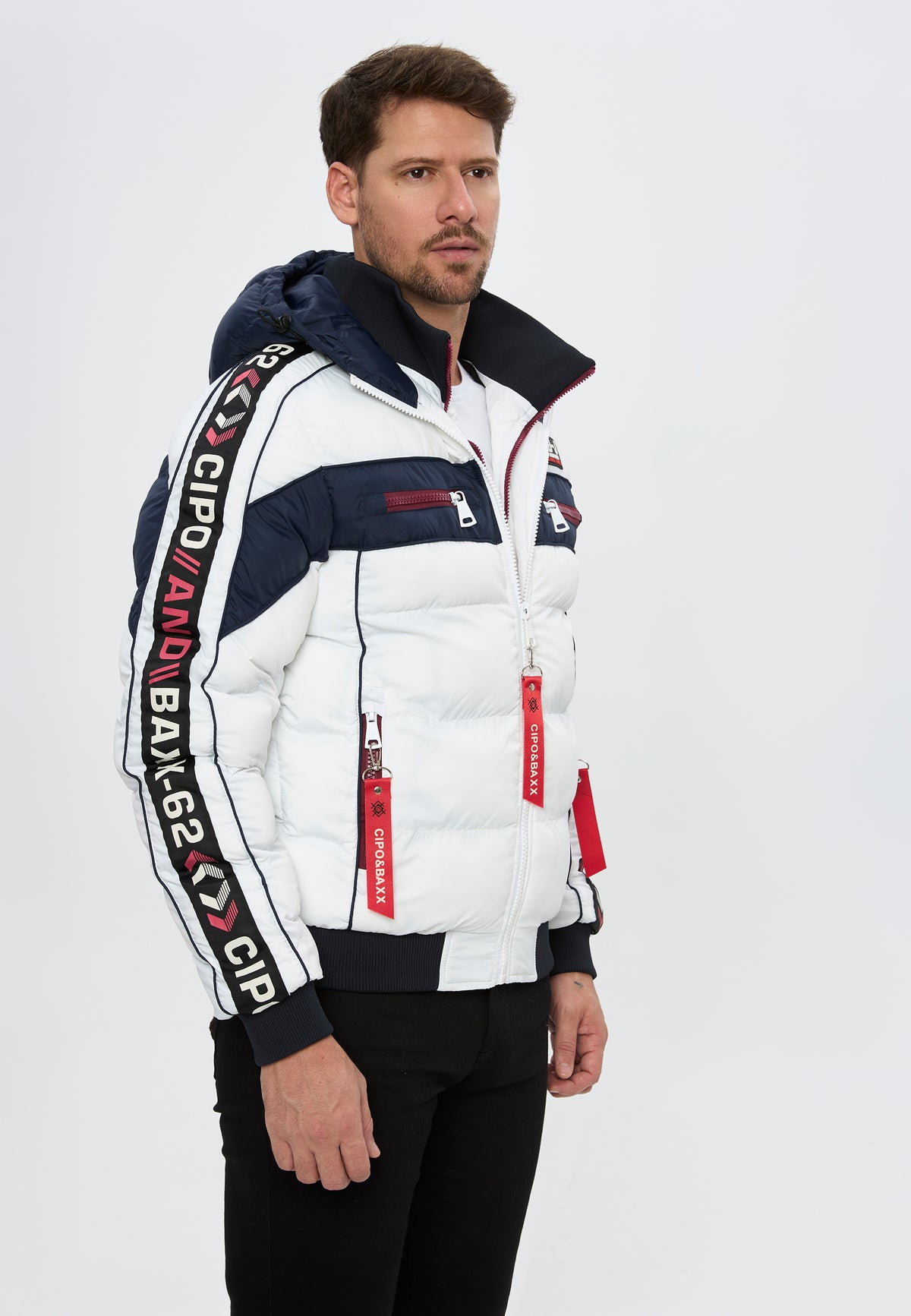CM226 Herren Winterjacke mit Doppelreißverschluss – Funktional, stylisch & wetterfest