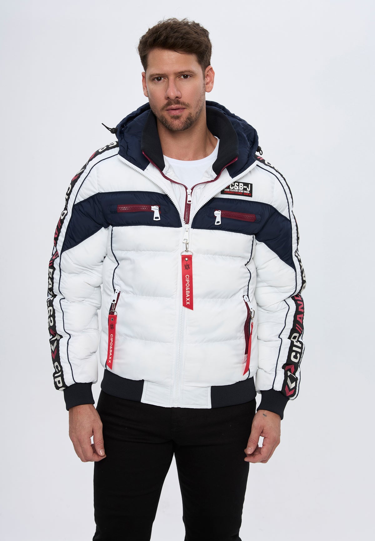 CM226 Herren Winterjacke mit Doppelreißverschluss – Funktional, stylisch & wetterfest