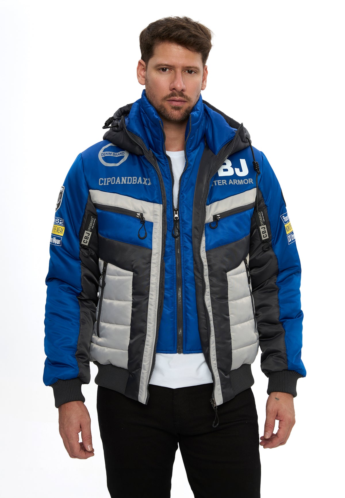 CM234 メンズウィンタージャケット - 寒い冬にスタイリッシュで暖かい