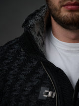 CP213 sweter męski rozpinany 