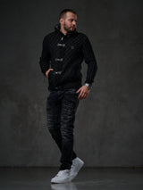 CP213 sweter męski rozpinany 