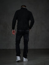 CP213 sweter męski rozpinany 