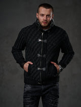 CP213 sweter męski rozpinany 