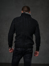 CP213 sweter męski rozpinany 