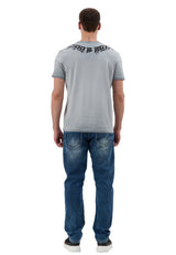 CT838 Camiseta de Hombre – Estampado Motorcycle
