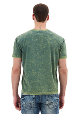 CT853 – Cipo & Baxx Herren T‑Shirt – Relax Fit Patch‑Design