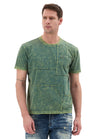 CT853 – Cipo & Baxx Herren T‑Shirt – Relax Fit Patch‑Design