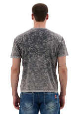 CT853 – Cipo & Baxx Herren T‑Shirt – Relax Fit Patch‑Design