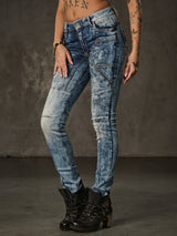 WD539 Damen Slim-Fit Jeans – Stylisches Design und perfekter Komfort