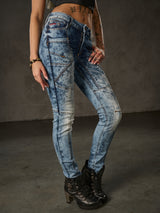 WD539 Damen Slim-Fit Jeans – Stylisches Design und perfekter Komfort
