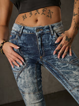 WD539 Damen Slim-Fit Jeans – Stylisches Design und perfekter Komfort