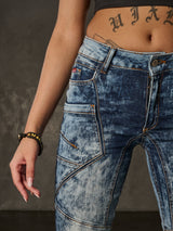 WD539 Damen Slim-Fit Jeans – Stylisches Design und perfekter Komfort
