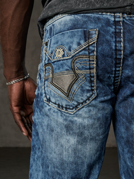 CD862 Herren Regular Fit Jeans – 100 % Baumwolle, Top-Passform, in Blau, Anthrazit & Dunkelblau