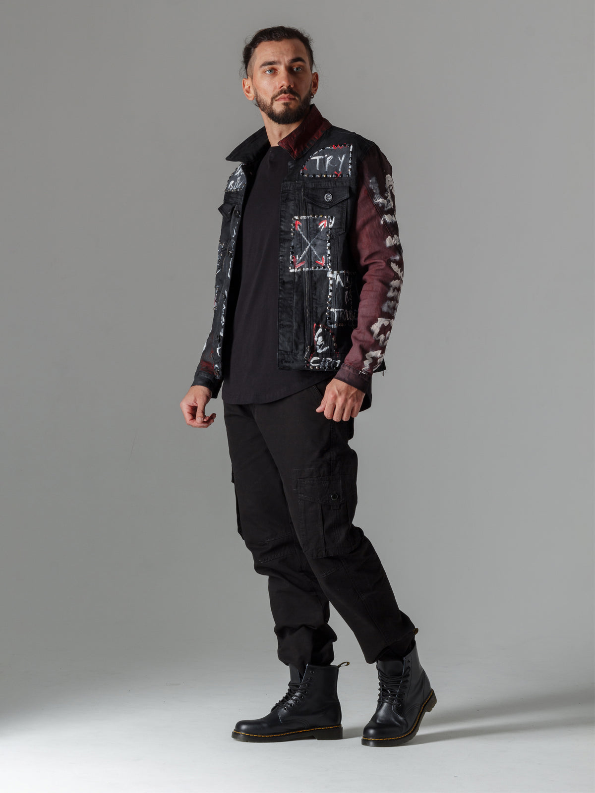 cj248 Chaqueta de hombres