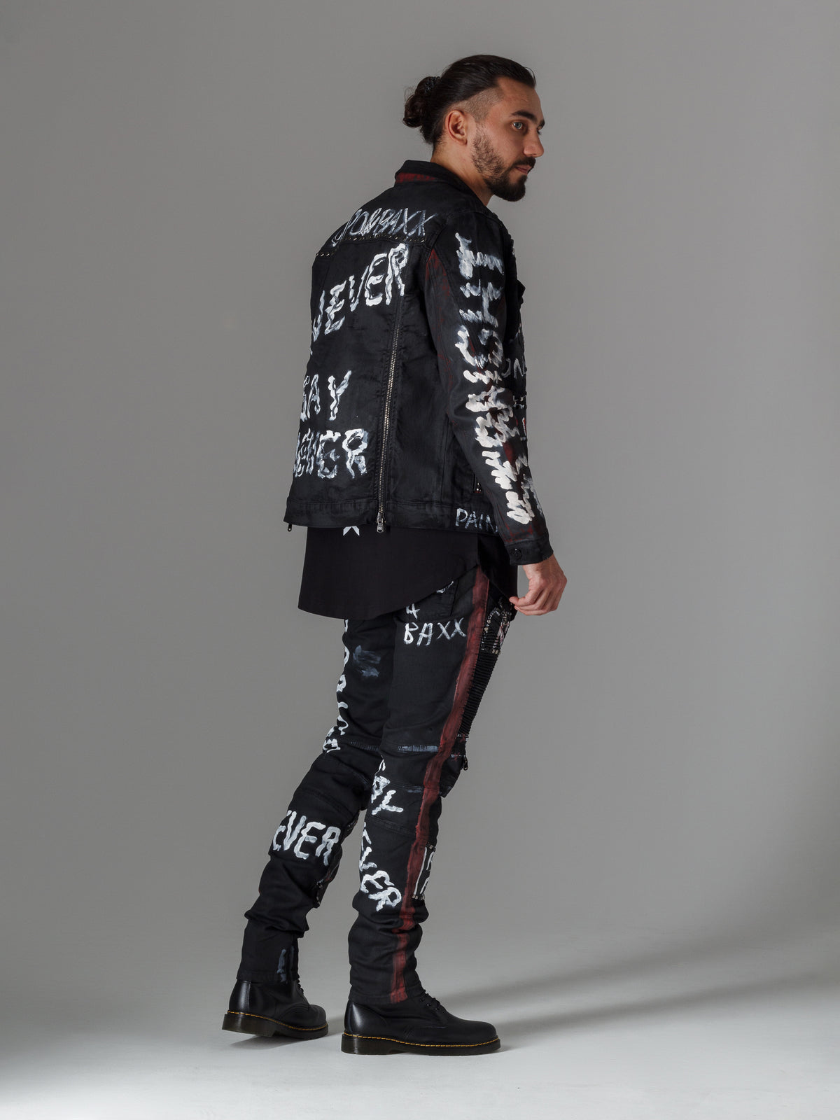 cj248 Chaqueta de hombres