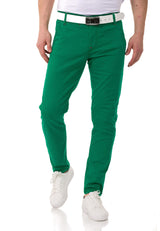 CD842-W men's fabric trousers in the fashionable slim fit cut