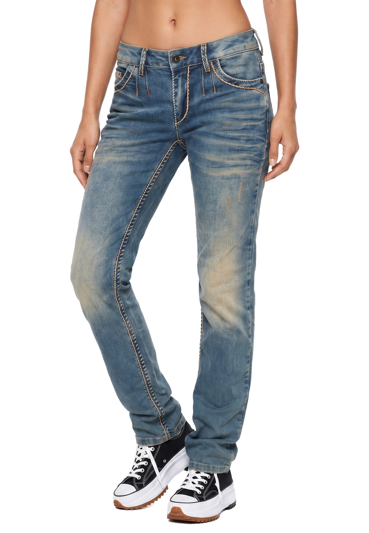 WD556 WOMEN'S JEANS