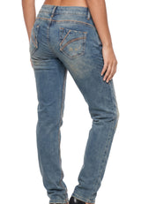 WD556 WOMEN'S JEANS