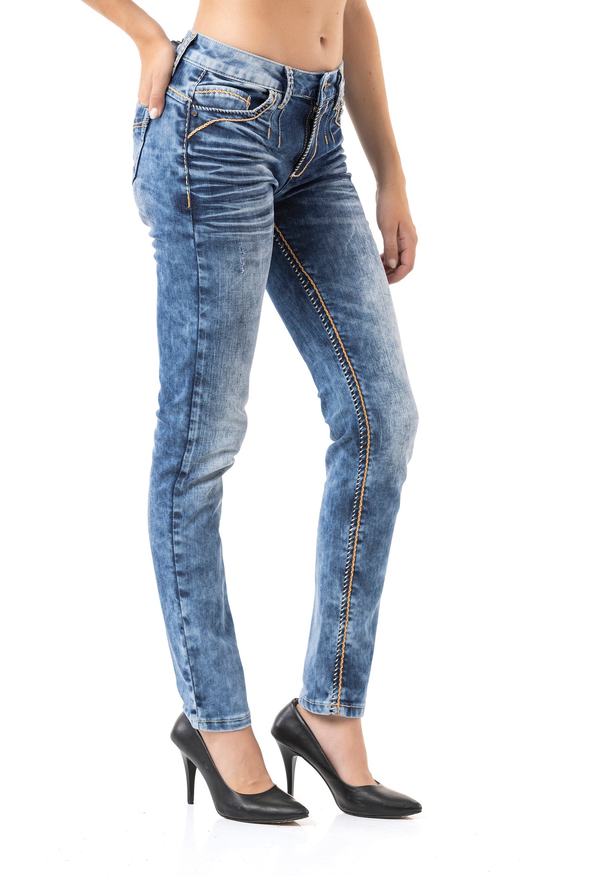 WD556 WOMEN'S JEANS