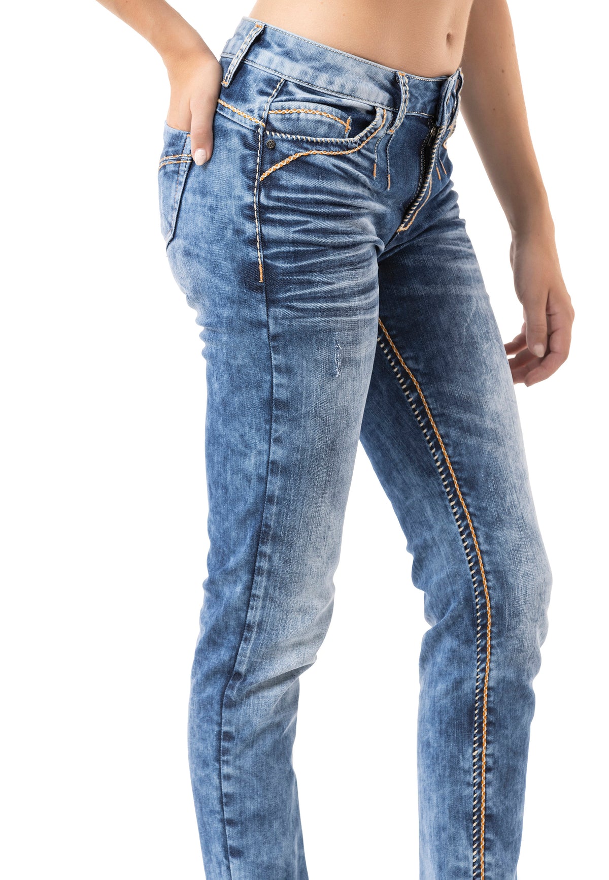 WD556 WOMEN'S JEANS