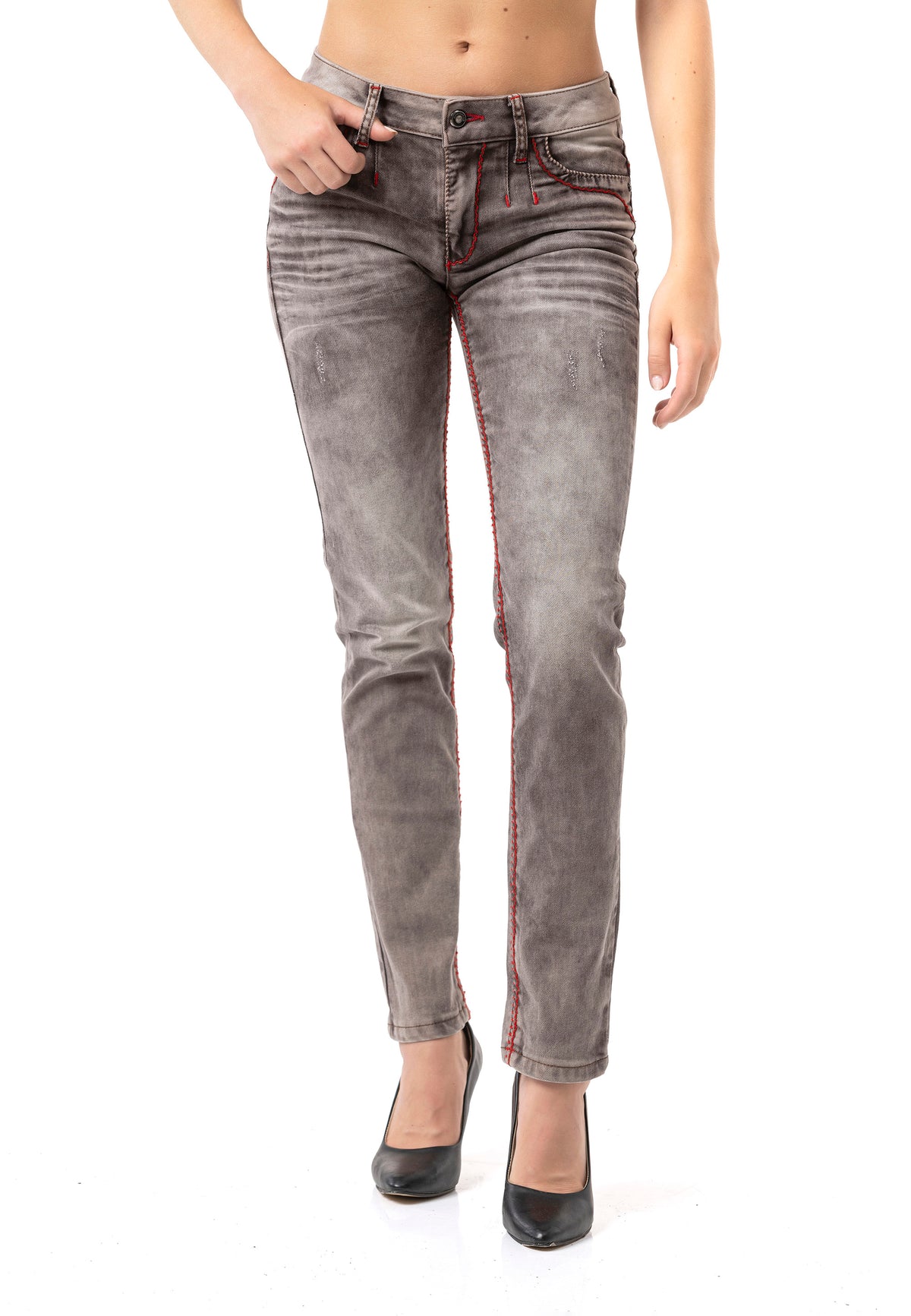 WD556 WOMEN'S JEANS