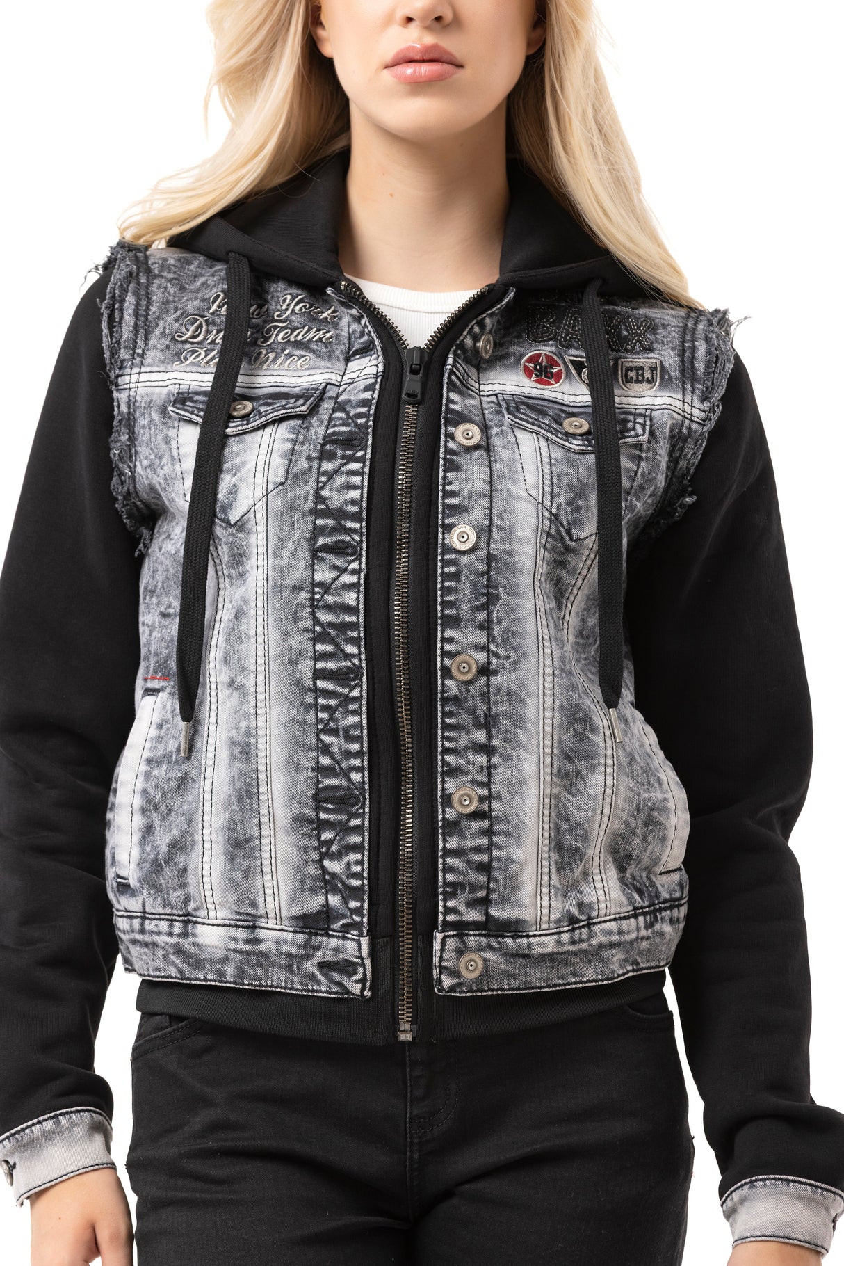 Veste en jean pour femme WJ234