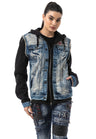 WJ235 Damen Jeansjacke mit Kapuze