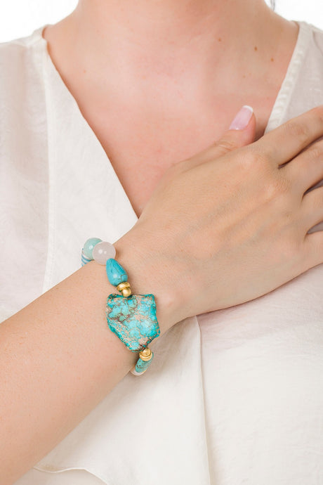 WN120 Turquoise Damen Schmuck