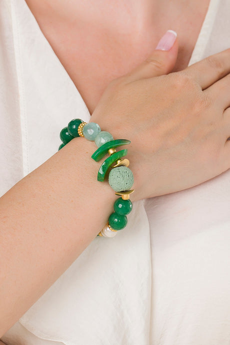 WN121 EMERALD LADIES JEWELERY