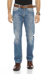 C-0595 Standaard Heren Jeans Straight Fit