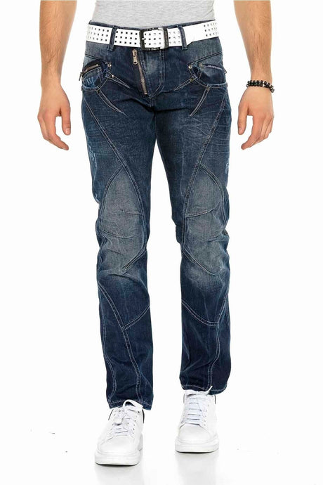 Cipo & Baxx Princeton CD287 Jean pour homme en denim à Cipo & Baxx Princeton CD287 Jean pour homme en denim à