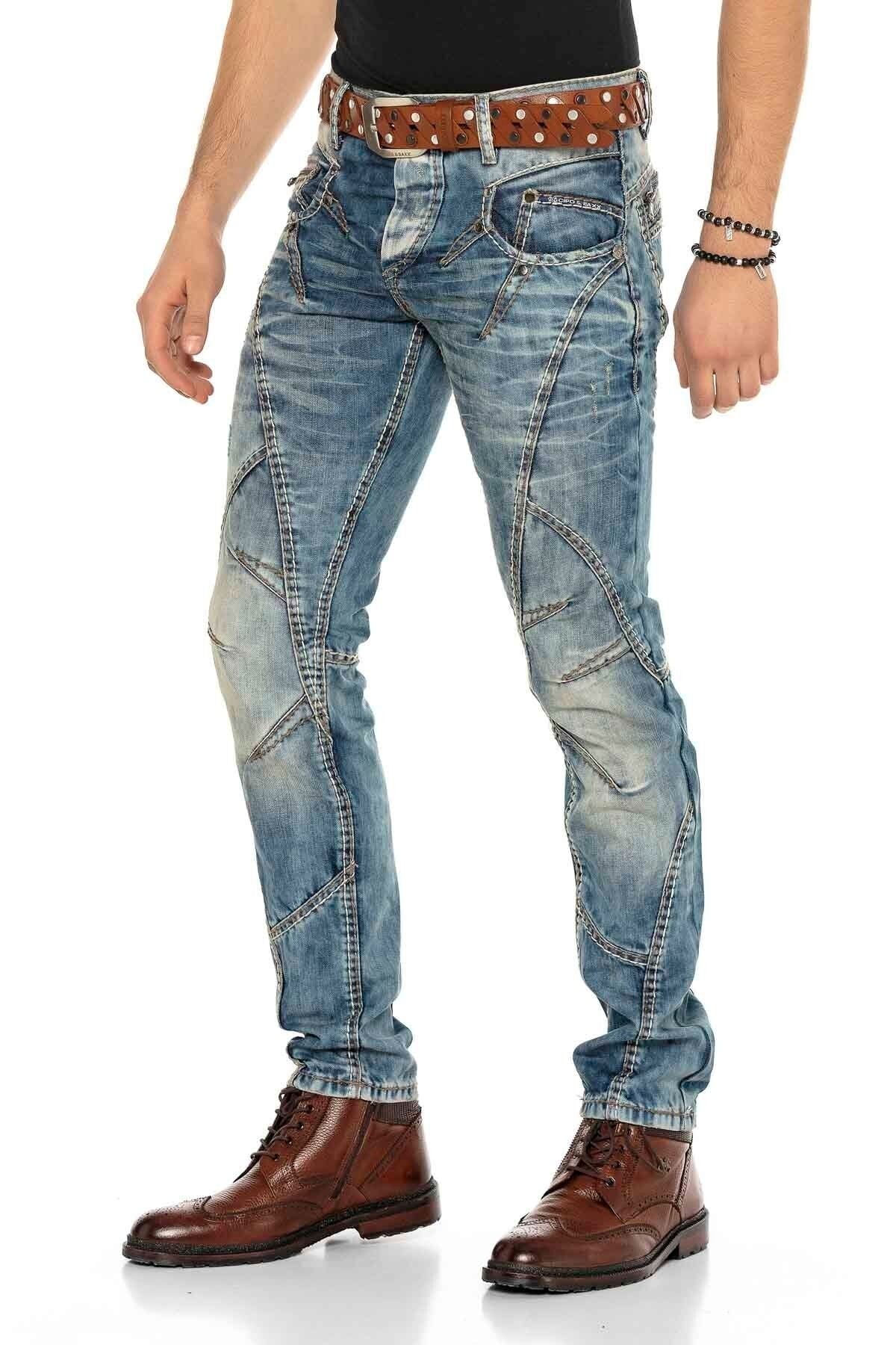 C-0894 STANDARD MEN'S JEANS İN STRAIGHT FIT