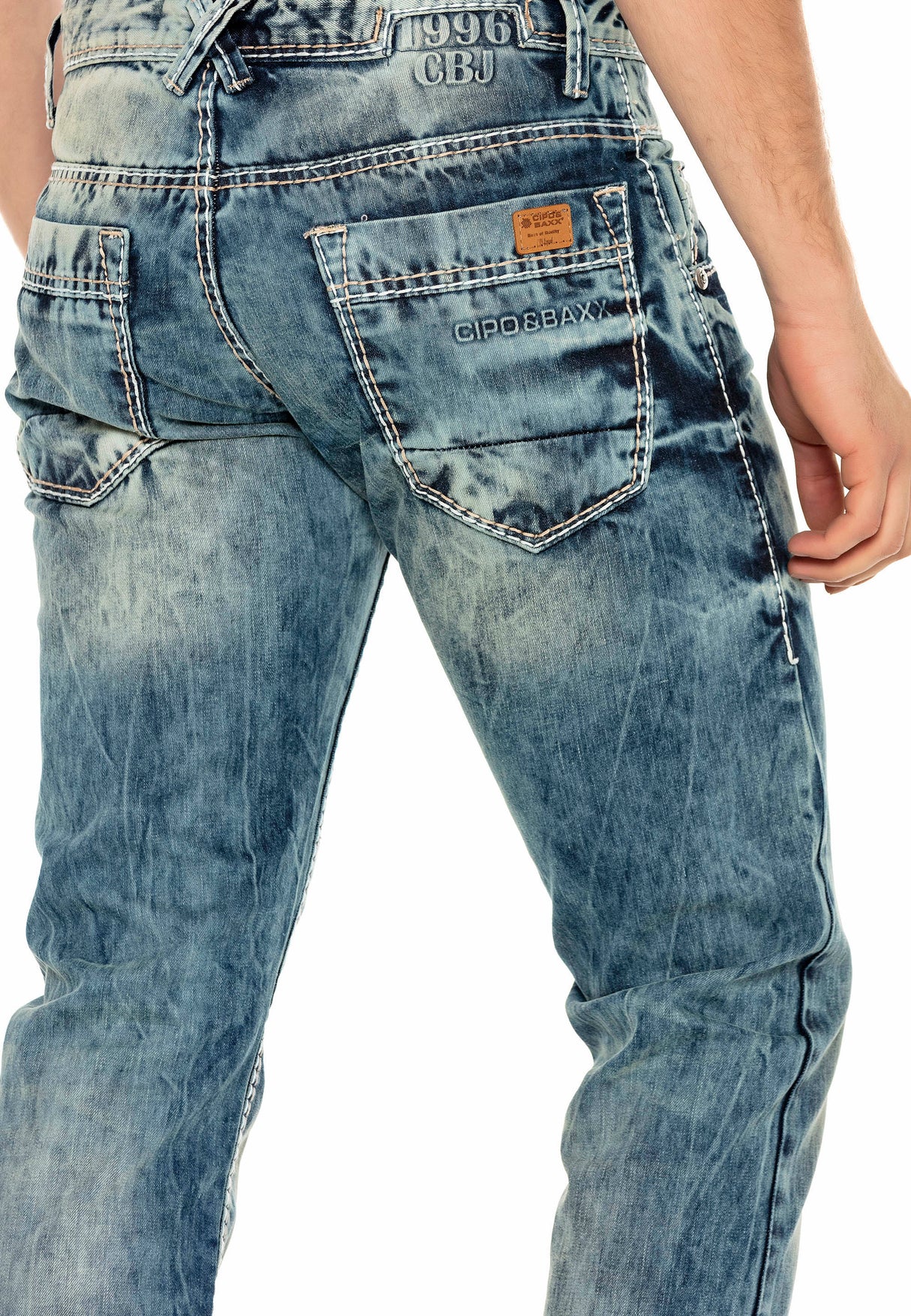 C-1149 męskie jeansy proste