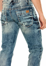 C-1149 męskie jeansy proste
