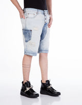 CK126 Men Capri Jeanshorts Style with decorative bag