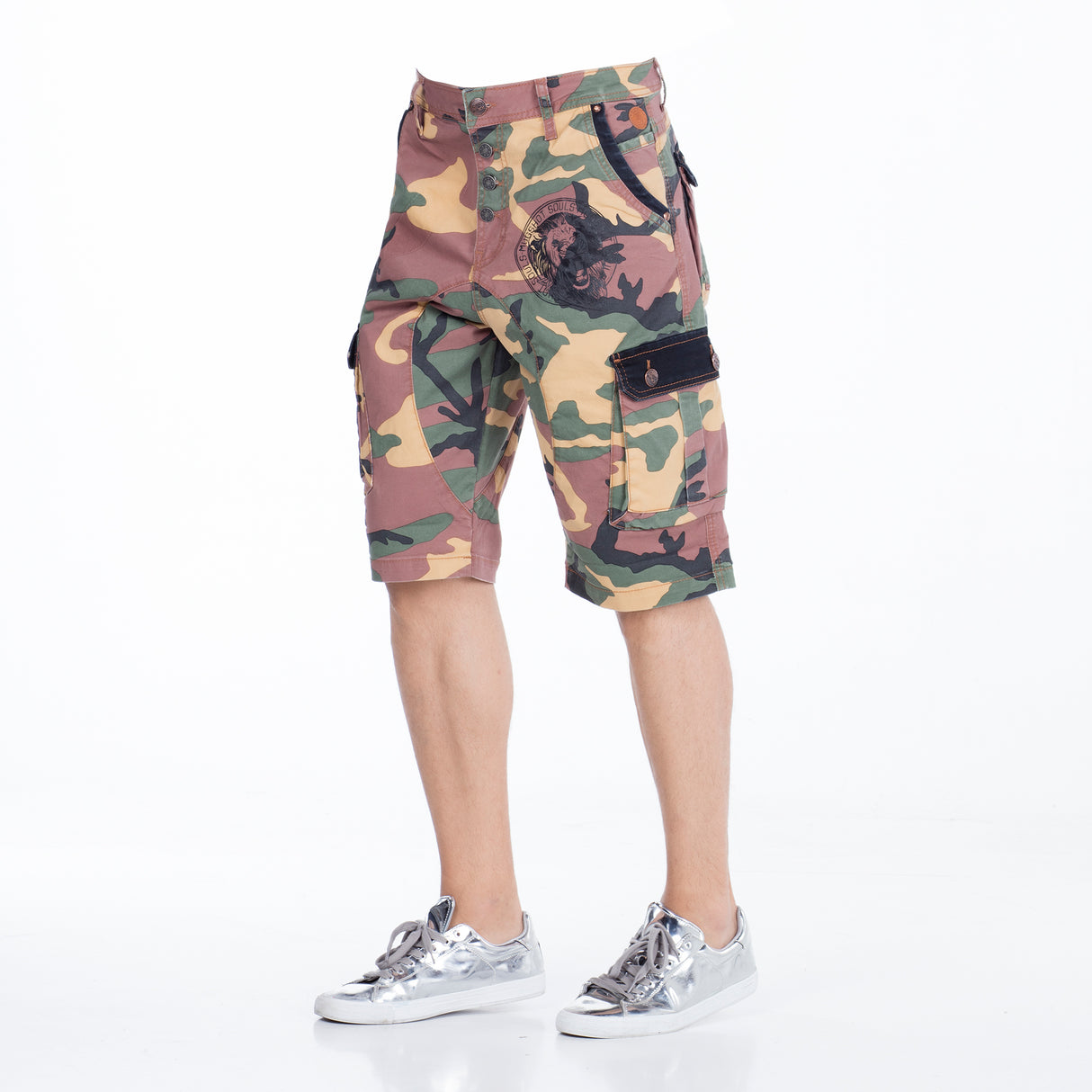 CK154 CAMELCAMOUFLAGE MEN'S CAPRI