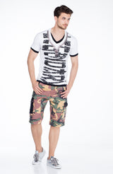 CK154 CAMELCAMOUFLAGE MEN'S CAPRI