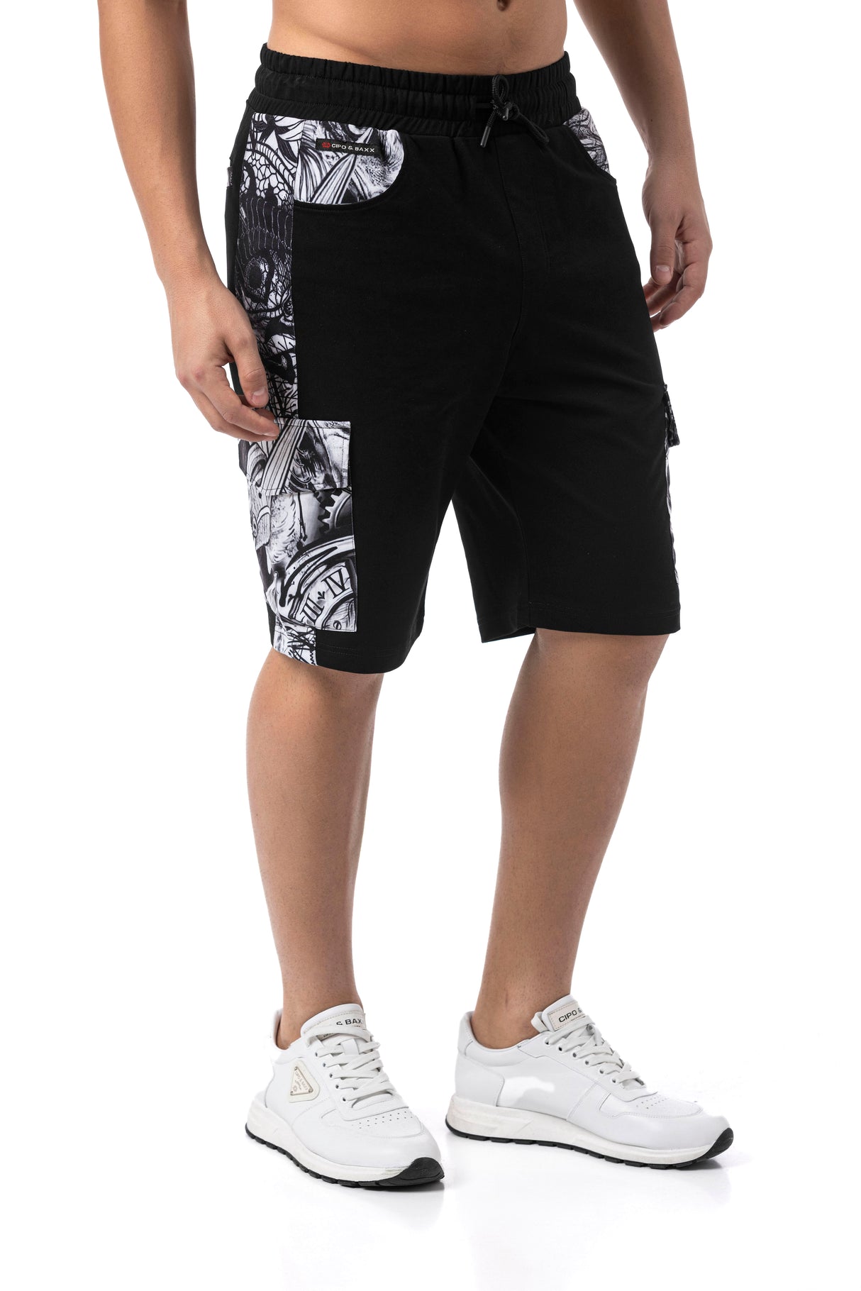 CK298 szorty męskie capri