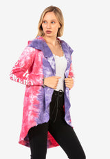 WL305 women's cardigan in colorful design