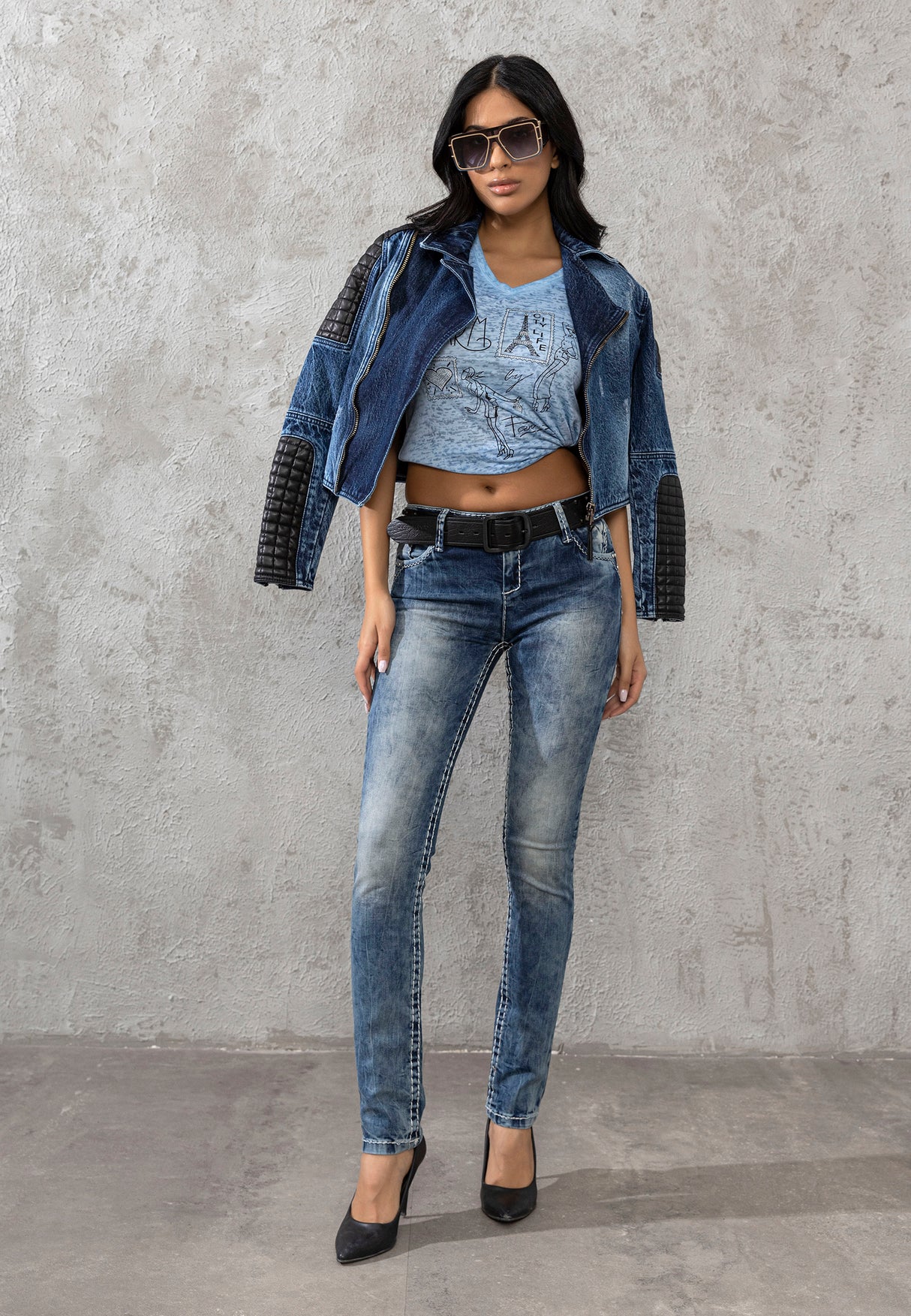 CBW-0639 Jeans estándar Damen