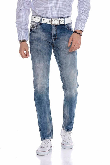 CD319 jeansy proste slim fit