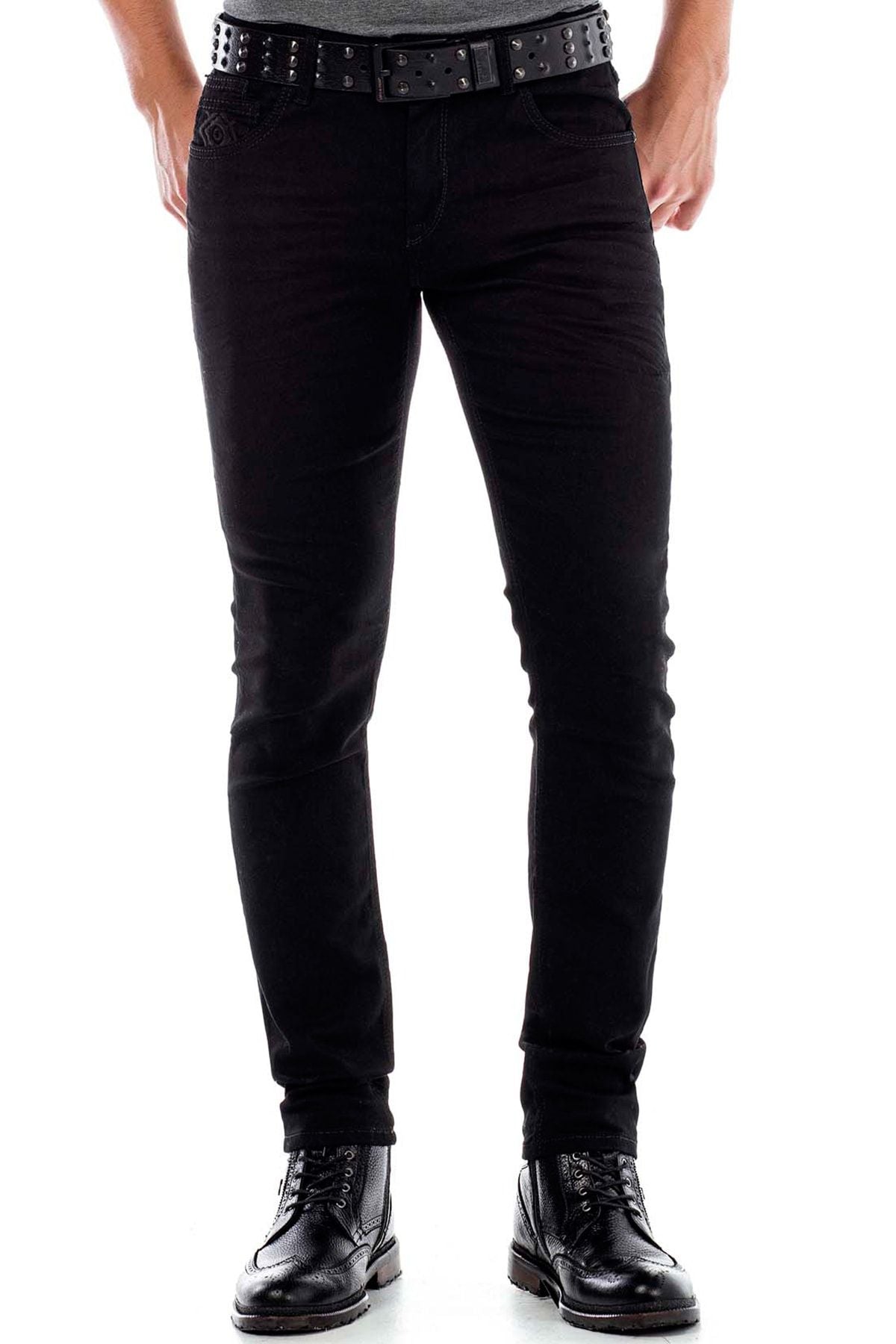 CD319a jeansy proste slim fit