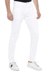 CD319C Jeans Blancos Slim-Fit para Hombre