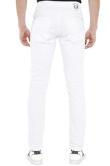 CD319C Jeans Bianchi Slim-Fit da Uomo