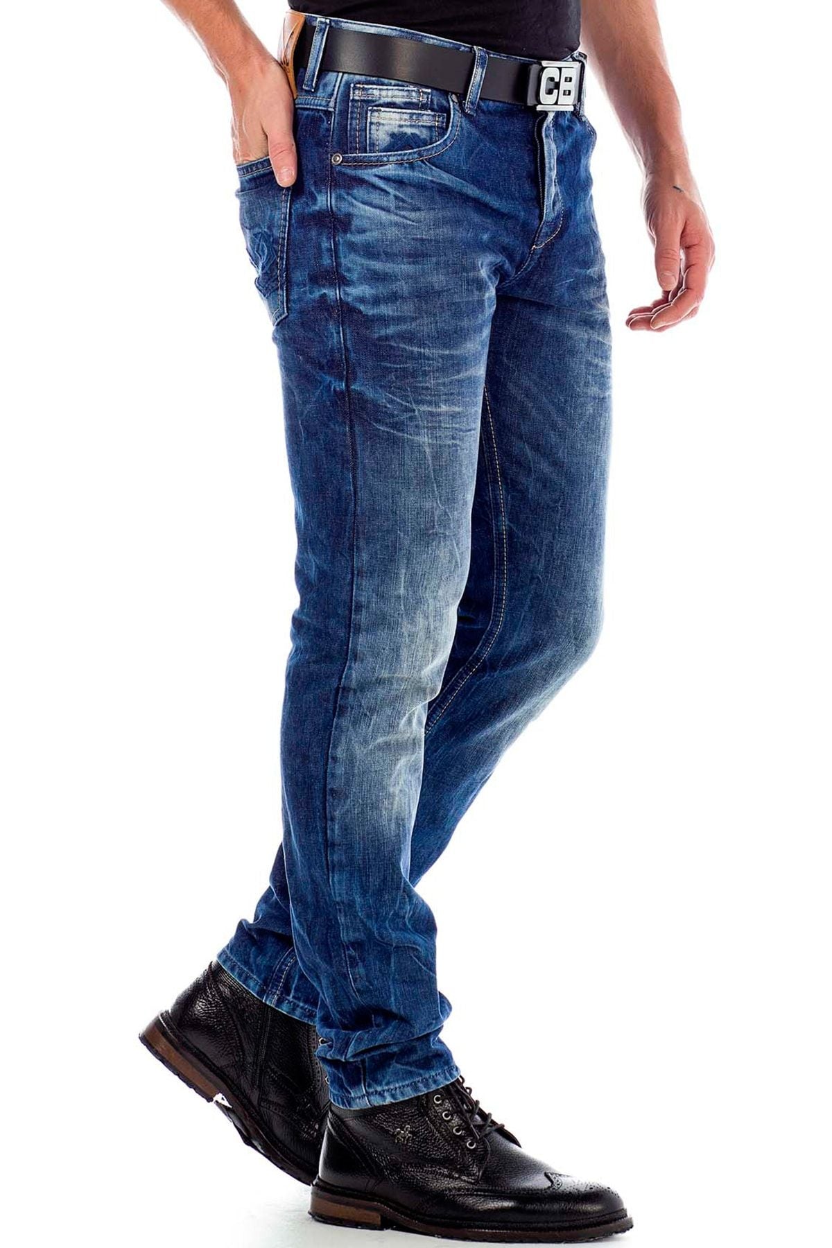 CD319Y Herren Regular-Fit-Jeans