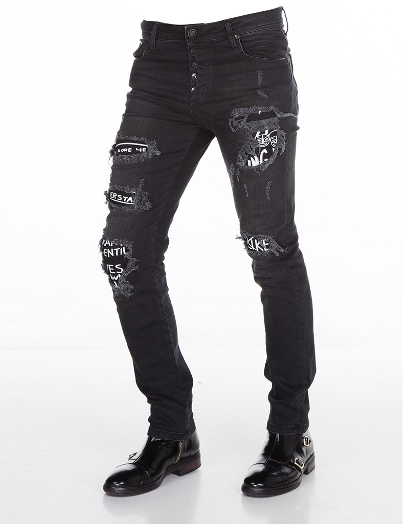 CD417 Heren Jeans Skinny Fit