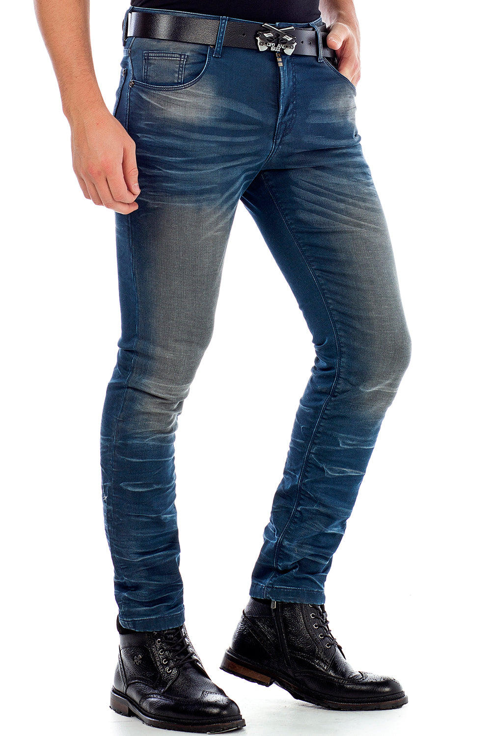 CD492 Jeans slim-fit style 5 poches